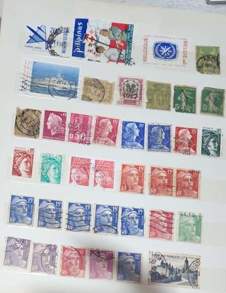 Stamp Album Mix World Not Checked