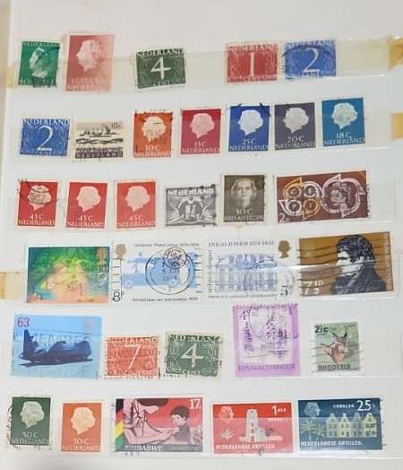 Stamp Album Mix World Not Checked