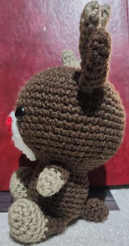 Crochet Plushie Reindeer