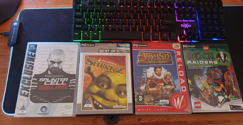 Pc Games,Xbox 360 & Music DVD Job Lot 40 Items
