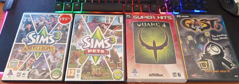 Pc Games,Xbox 360 & Music DVD Job Lot 40 Items