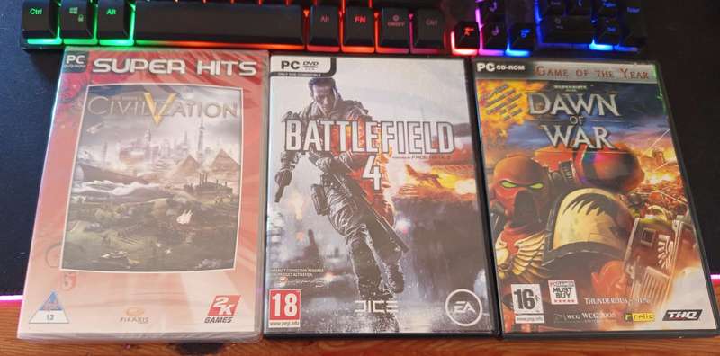 Pc Games,Xbox 360 & Music DVD Job Lot 40 Items