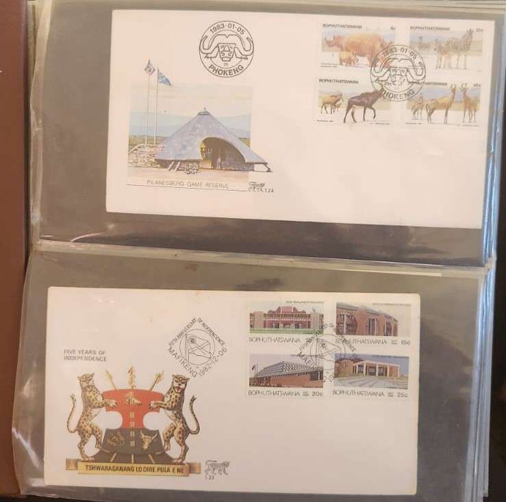 FDC Album Bophuthatswana