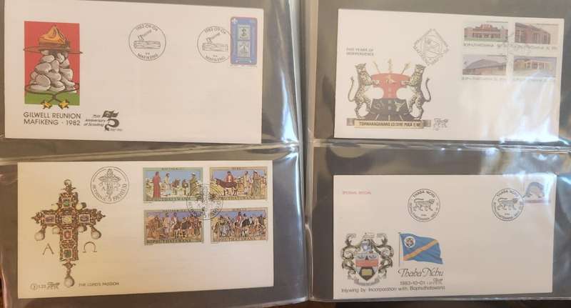 FDC Album Bophuthatswana