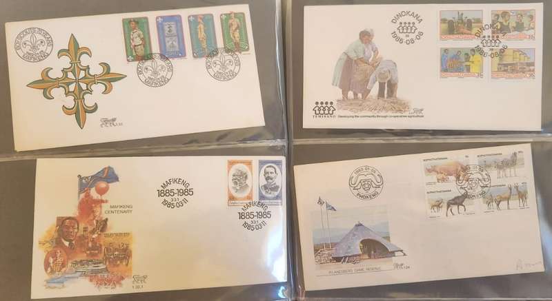 FDC Album Bophuthatswana
