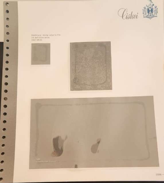 Stamp Collection Davo Pages Ciskei (Preprinted pages no stamps included)