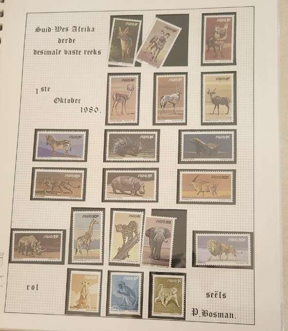 Stamp Album Africa - RSA / SWA / Transkei