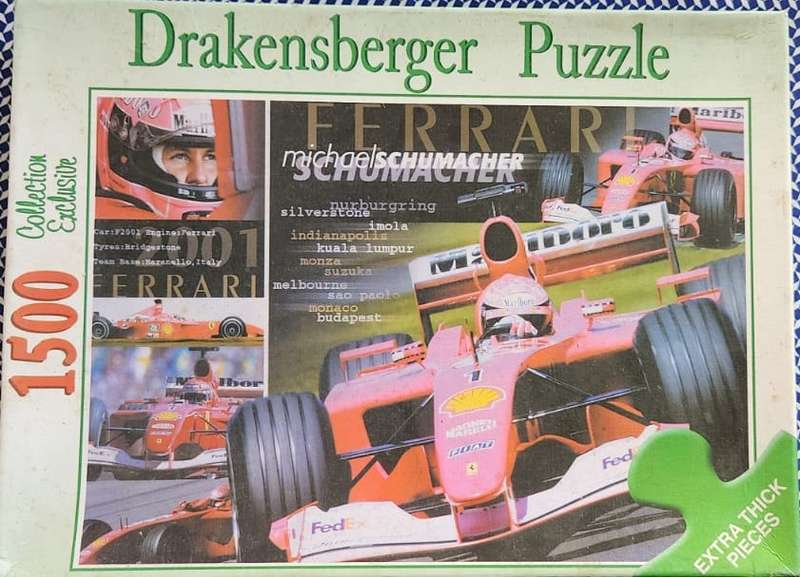 Puzzle Michael Schumacher Not Checked
