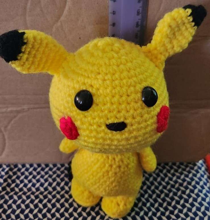 Crochet Plushie Pikachu