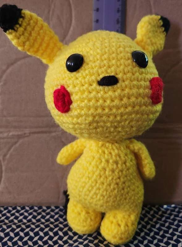 Crochet Plushie Pikachu
