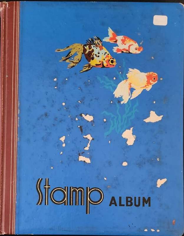 Stamp Album Hard Cover 14 Page Mix World