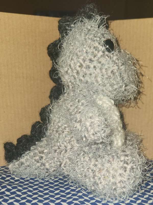Crochet Plushie Baby Dino