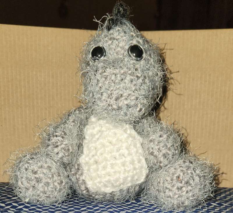 Crochet Plushie Baby Dino