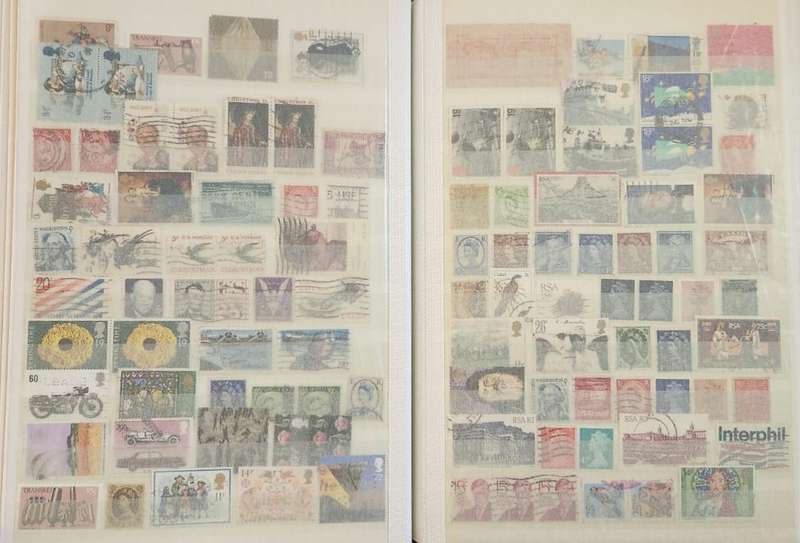 Stamp Album Hard Cover 16 Page 32 Sides  Mix World (NOT CHECKED)