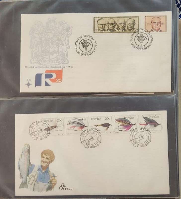 FDC Album Mixed Africa 114 Covers