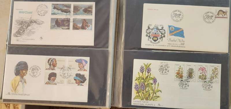 FDC Album Mixed Africa 114 Covers