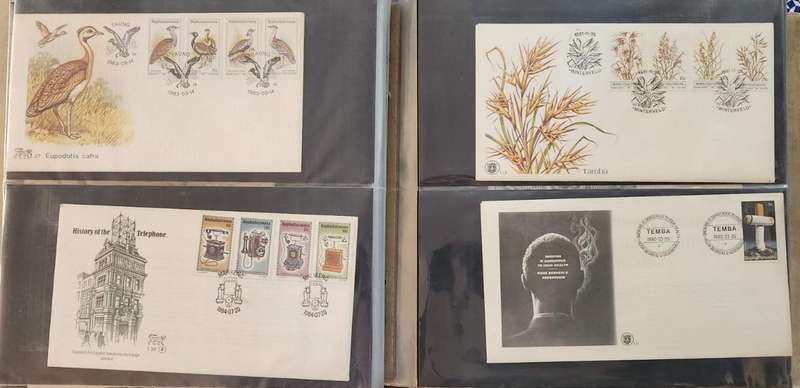 FDC Album Mixed Africa 114 Covers