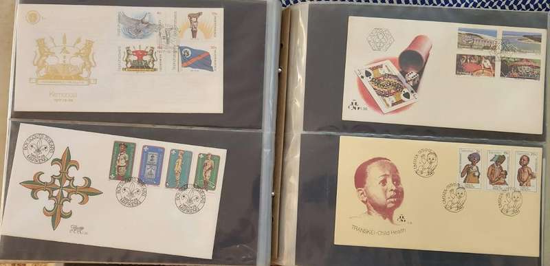 FDC Album Mixed Africa 114 Covers
