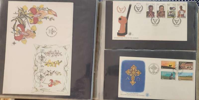 FDC Album Mixed Africa 114 Covers