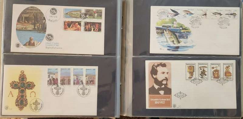 FDC Album Mixed Africa 114 Covers