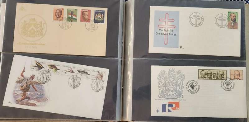 FDC Album Mixed Africa 114 Covers