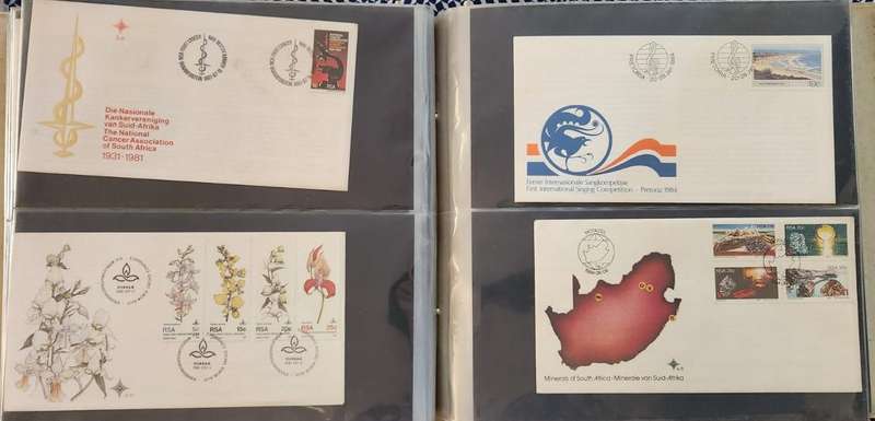 FDC Album Mixed Africa 114 Covers