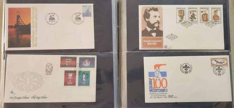 FDC Album Mixed Africa 114 Covers