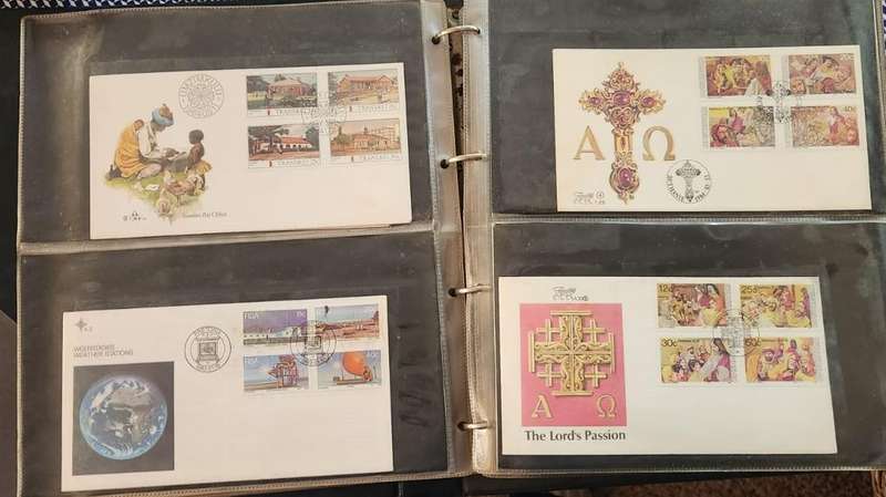 FDC Album Mixed Africa 70 Covers