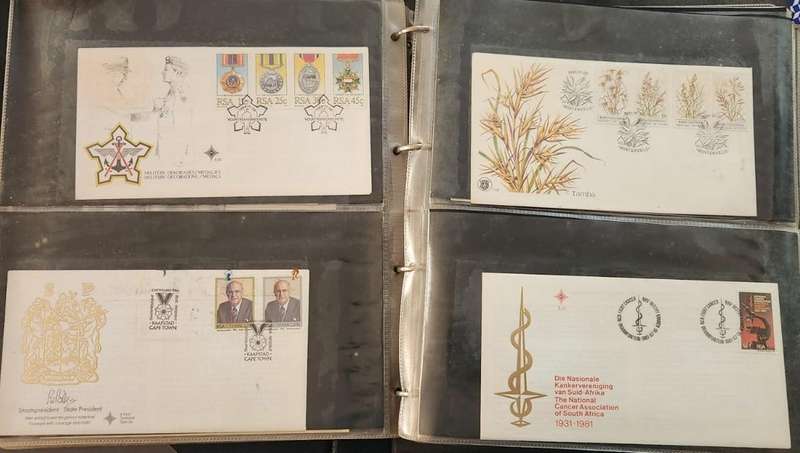 FDC Album Mixed Africa 70 Covers