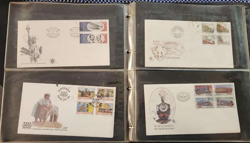 FDC Album Mixed Africa 70 Covers