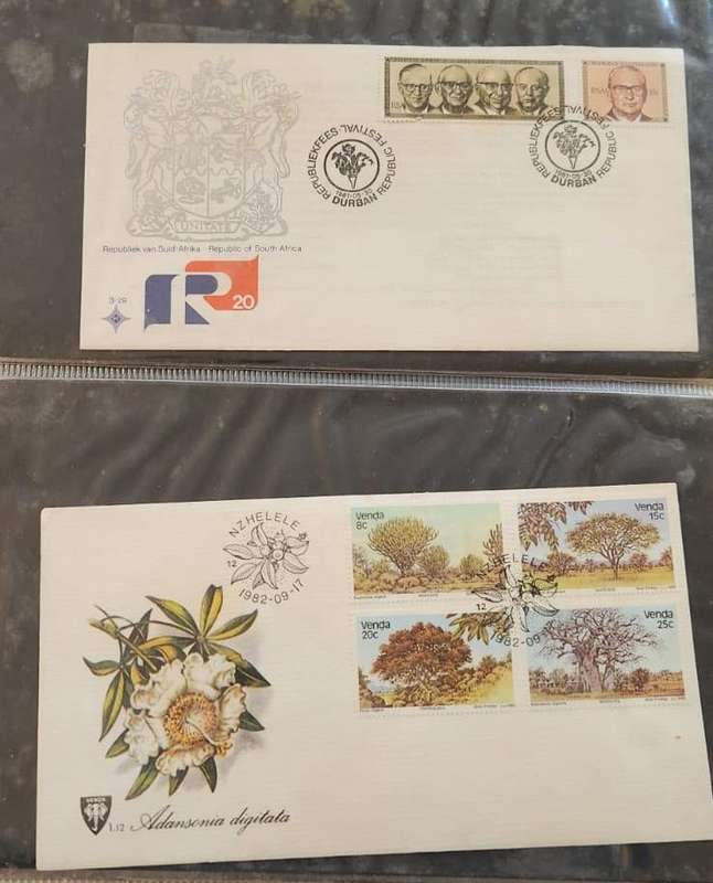 FDC Album Mixed Africa 70 Covers