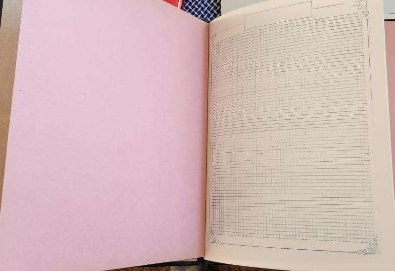Empty Stamp Album Hard Cover
