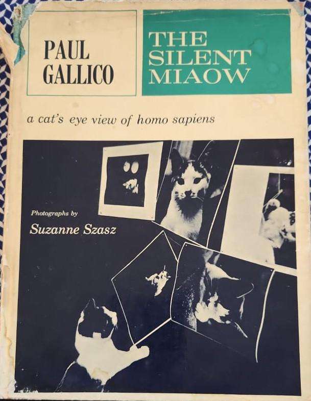 Book Hard Cover 159 Page Paul Gallico The Silent Miaow