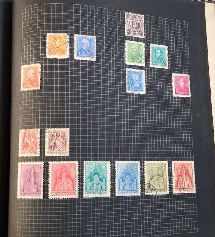 Stamp Album 96 Pages With Mix World Stamps