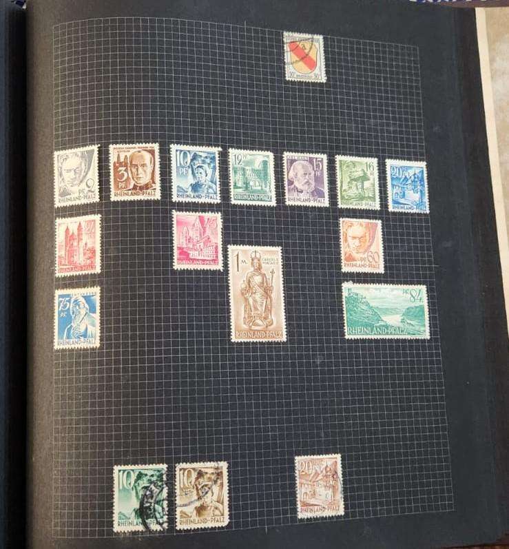 Stamp Album 96 Pages With Mix World Stamps