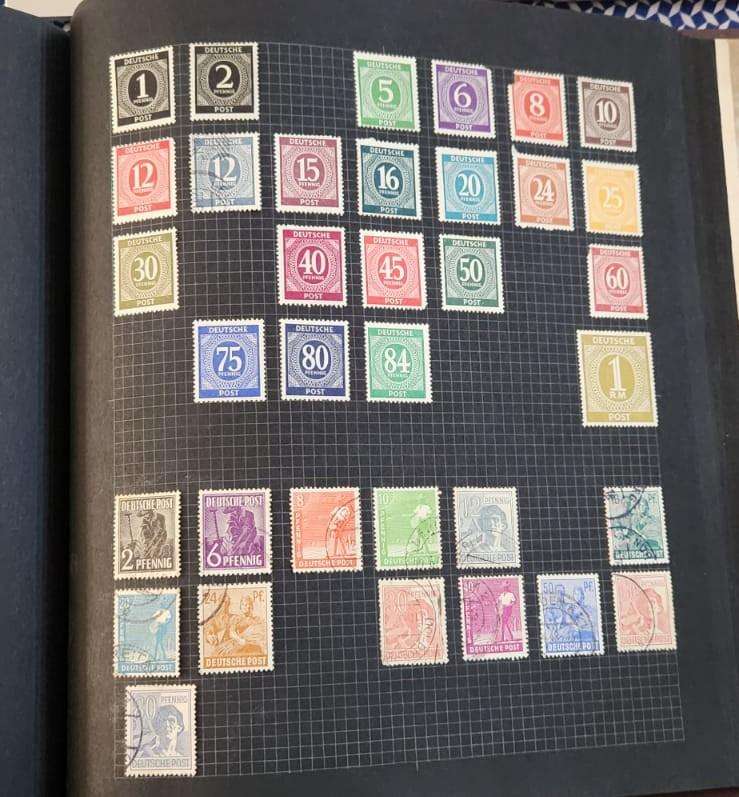 Stamp Album 96 Pages With Mix World Stamps