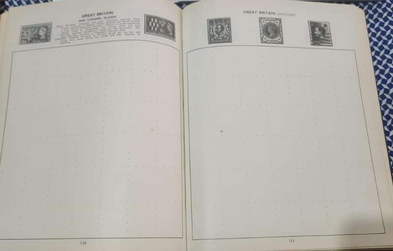Stamp Album Empty Hard Cover 272 pages