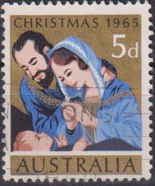 Stamps 1965 Christmas Australia