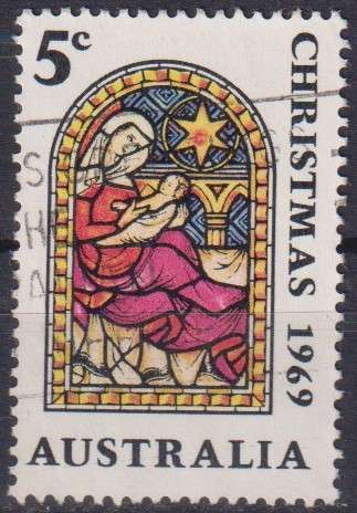 Stamps 1969 Christmas Australia