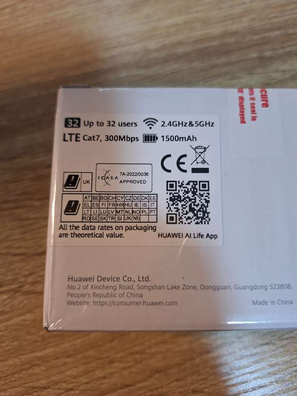 Huawei Mobile WiFi Router