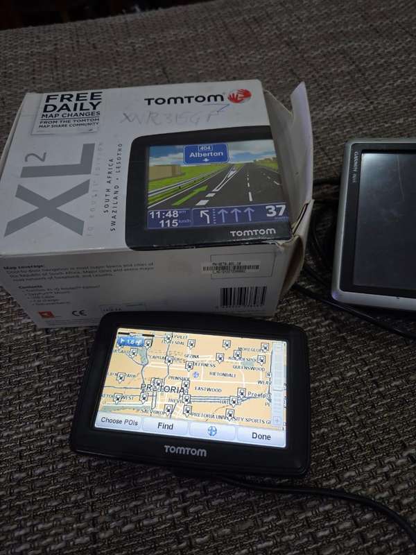 Two car GPS devices