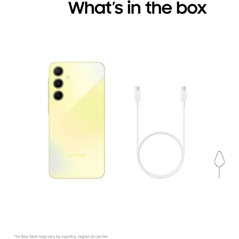 Late Entry Like New Samsung Galaxy A55 8GB/256GB Awesome Lemon