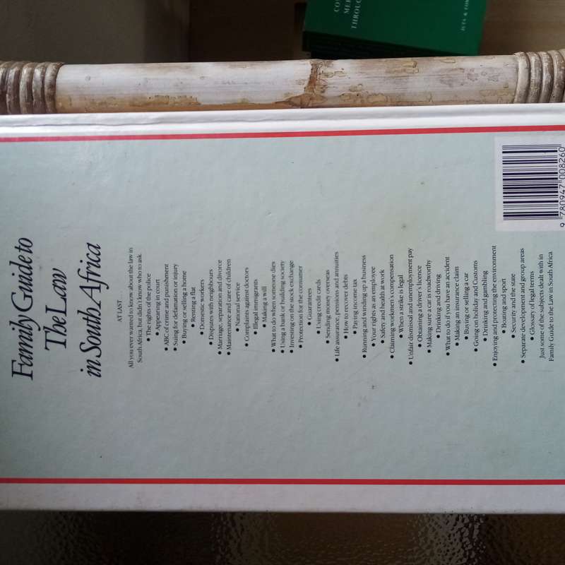 Readers Digest Family Guide to the Law in South Africa, 3rd Edition - Comprehensive Legal Reference