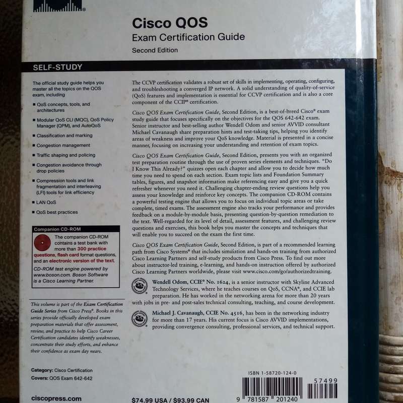 Cisco QoS Exam Certification Guide - Essential Study Resource for QoS Certification