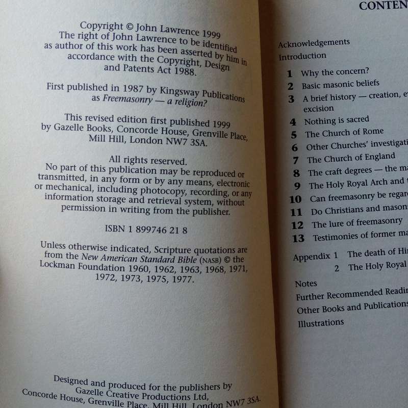 Freemasonry by John Lawrence  Comprehensive Exploration of Masonic History & Principles