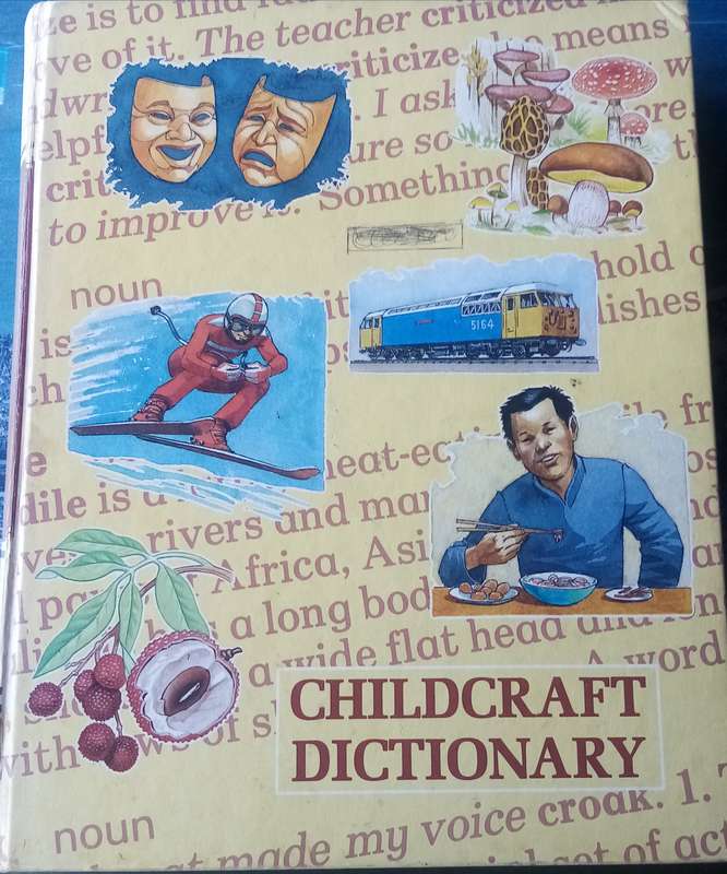 Rare 1992 Childcraft Dictionary International Edition  Classic Educational Children's Book