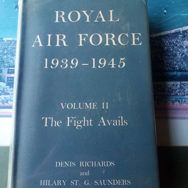 Rare "Royal Air Force 1939-1945: Volume II" by Denis Richards