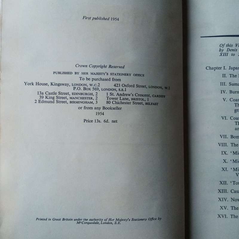 Rare "Royal Air Force 1939-1945: Volume II" by Denis Richards