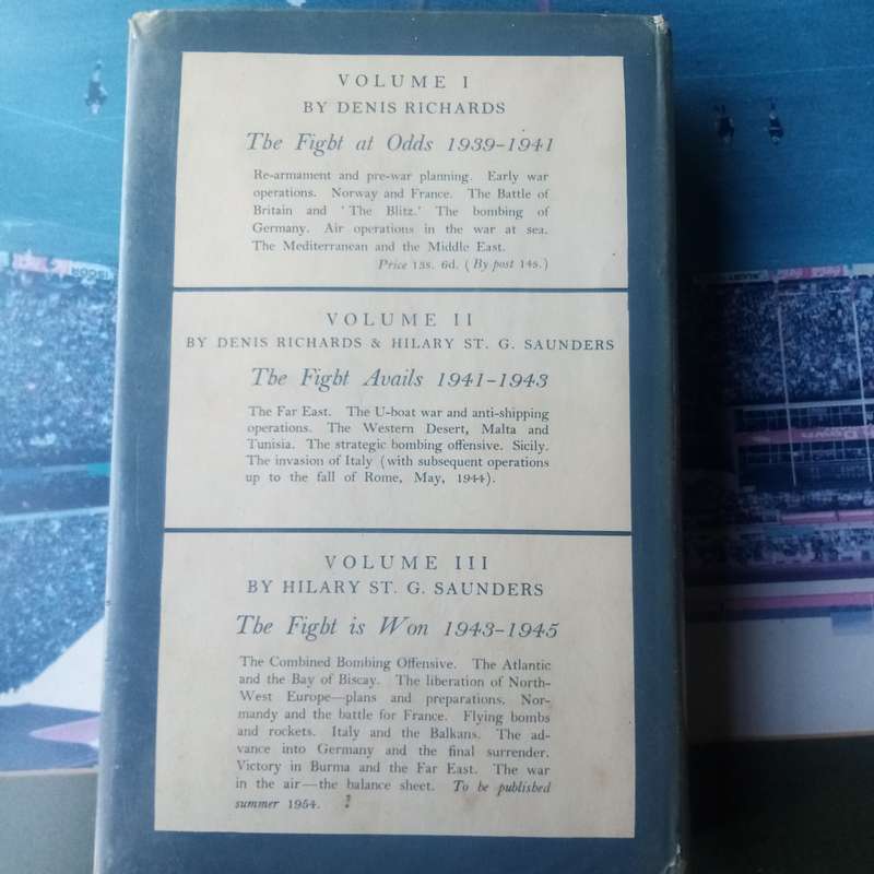 Rare "Royal Air Force 1939-1945: Volume II" by Denis Richards