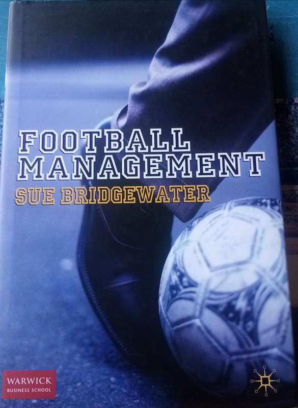 Football Management" by Sue Bridgewater  Essential Guide for Coaches & Sports Enthusiasts